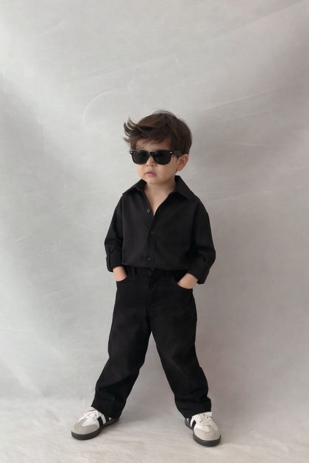 Denim Pantolon Gömlek Takım 9-10 YAŞ