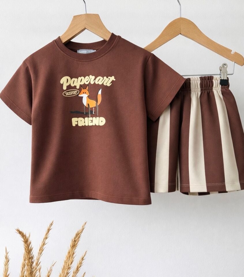 Kahve Basic Takım 7-8 YAŞ