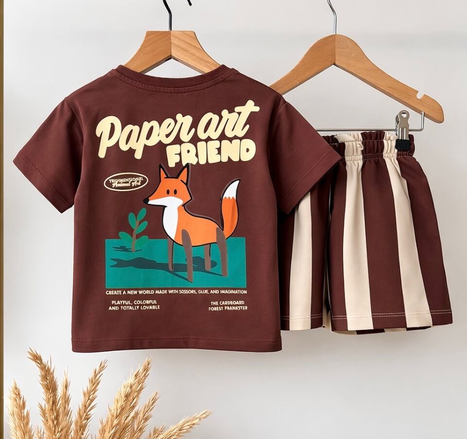 Kahve Basic Takım 7-8 YAŞ