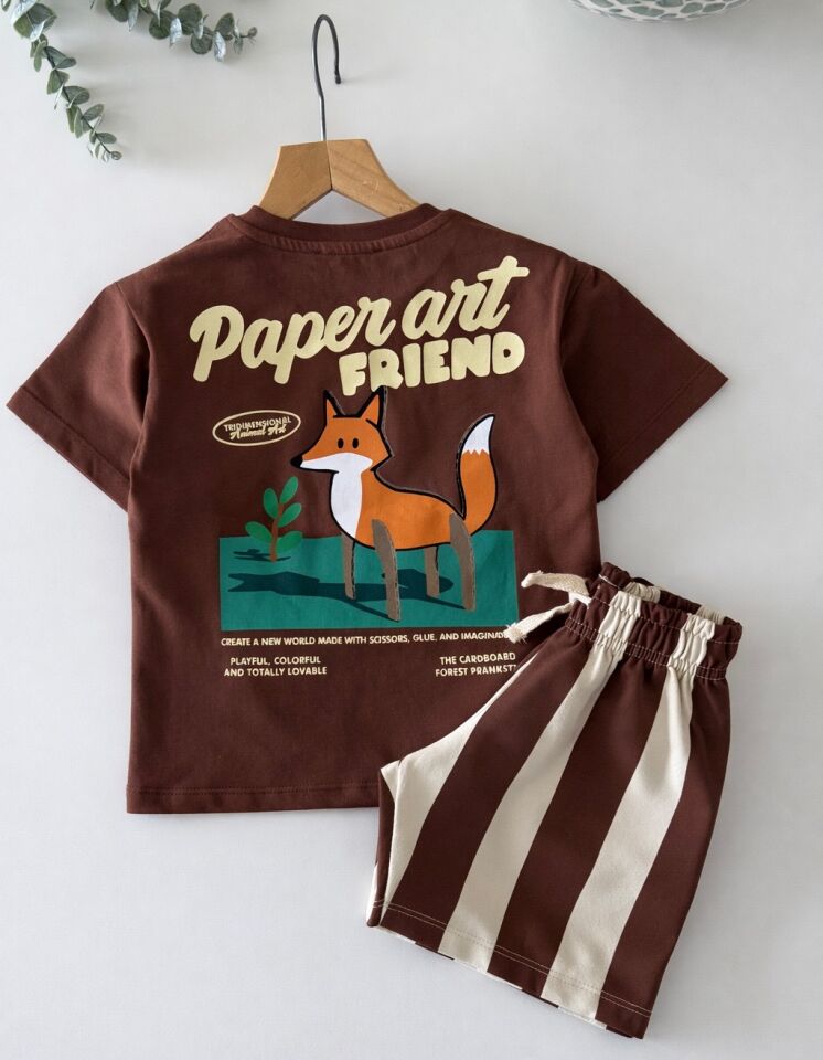 Kahve Basic Takım 7-8 YAŞ