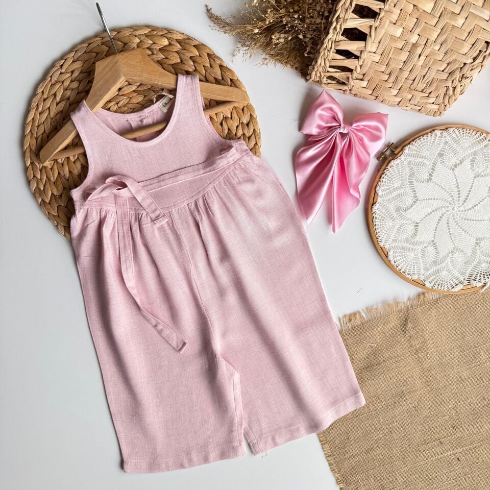 %100 Keten Salopet 6-7 YAŞ