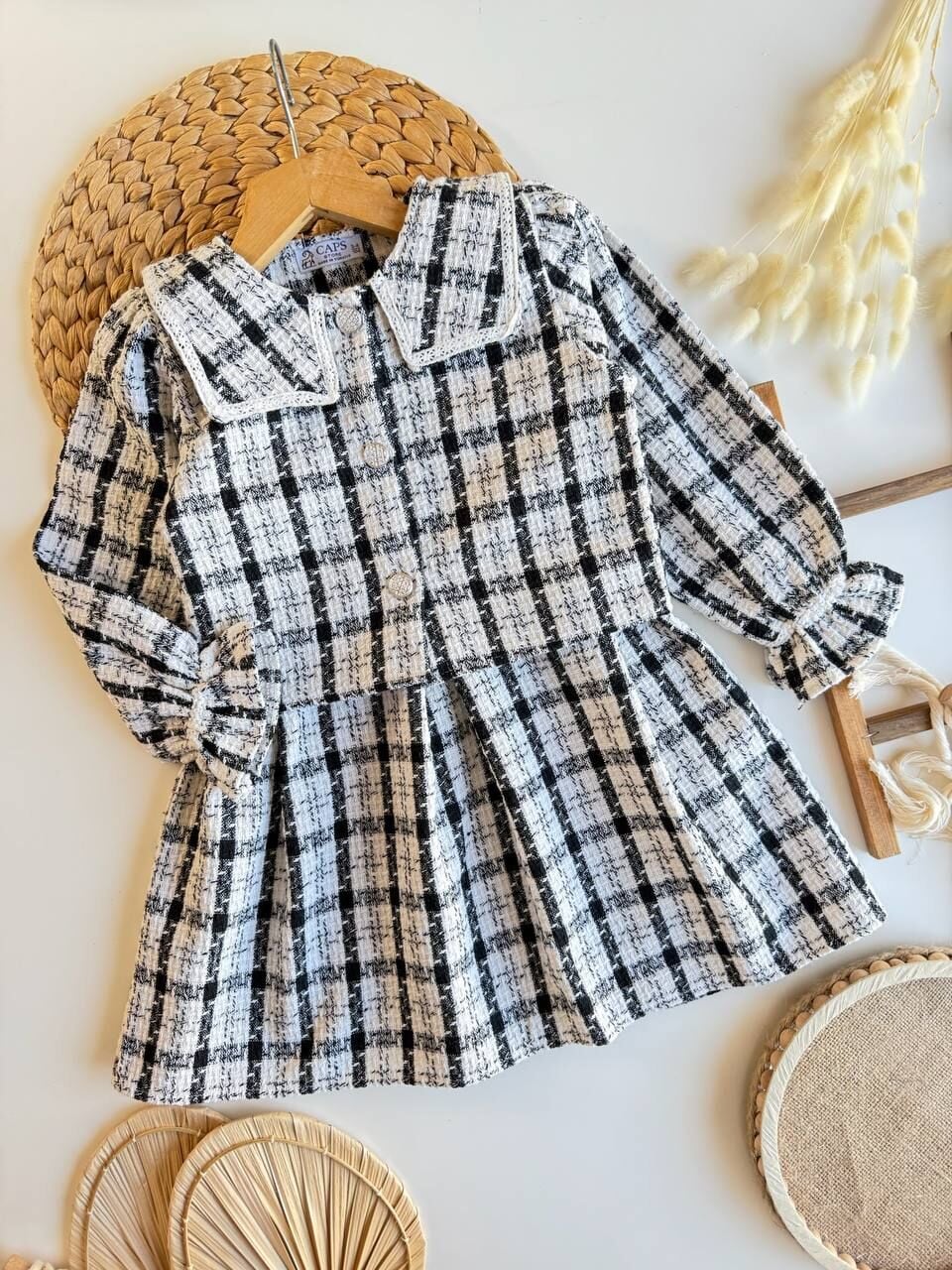 2'li Tüvit Elbise 3-4 YAŞ