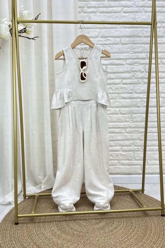  %100 Keten Takım 6-7 YAŞ