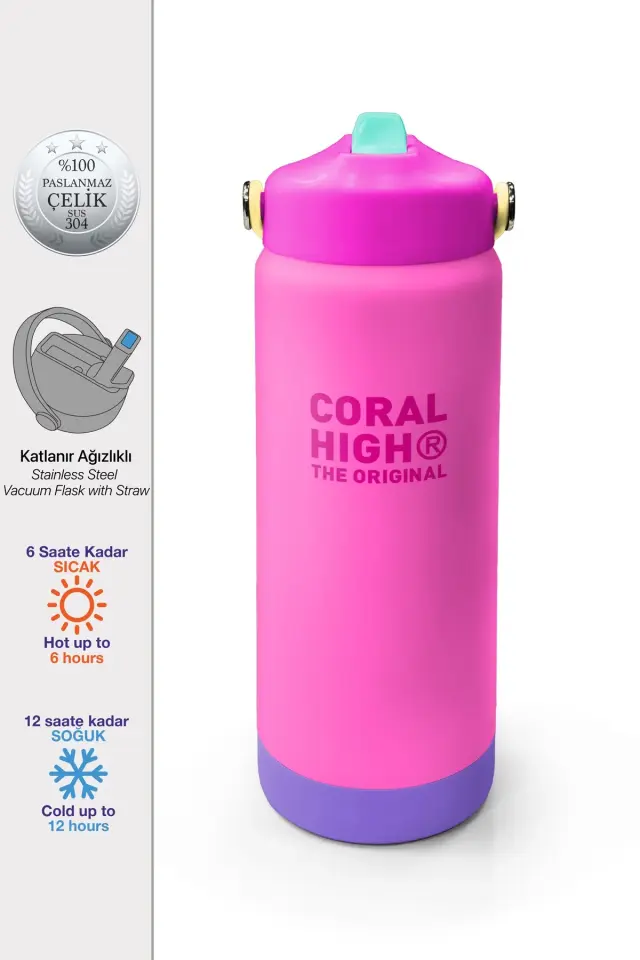 Coral High Pembe Mavi 3'lü Okul Çanta Seti SET0124416 Adet