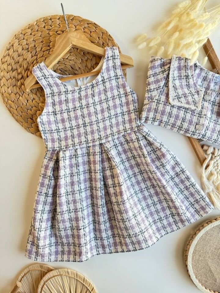 2'li Tüvit Elbise 7-8 YAŞ