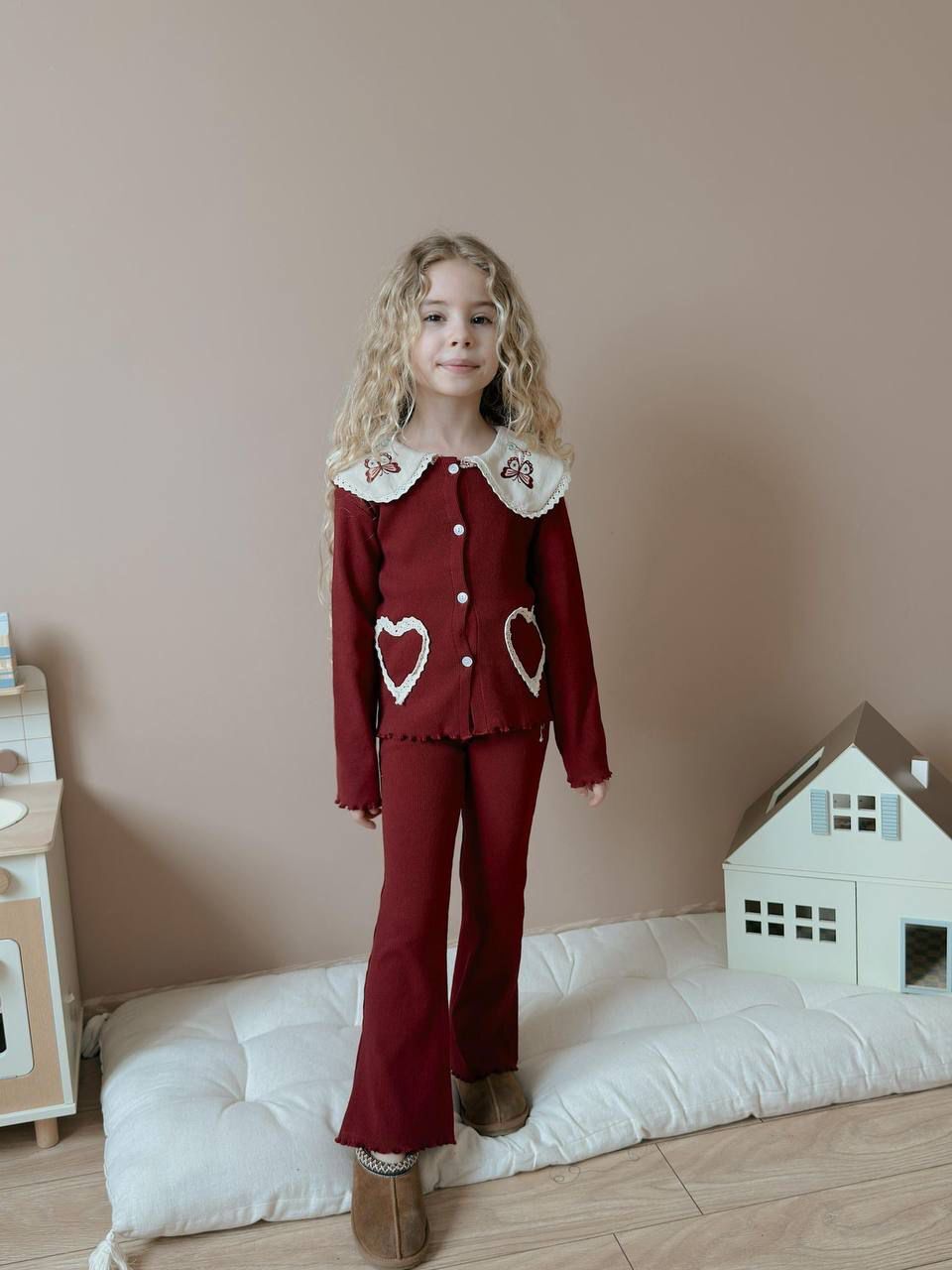 İspanyol Paça Bordo Takım 11-12 YAŞ