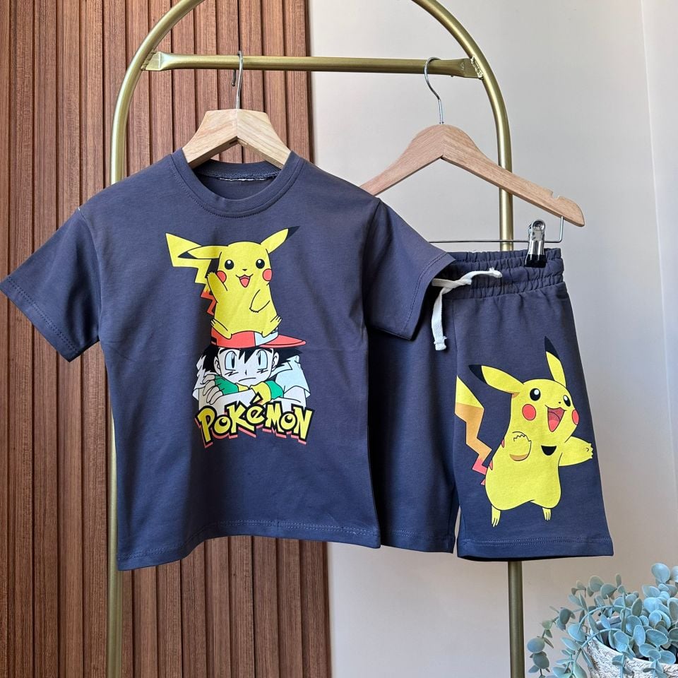 Antrasit Pokemon Takım 2-3 YAŞ