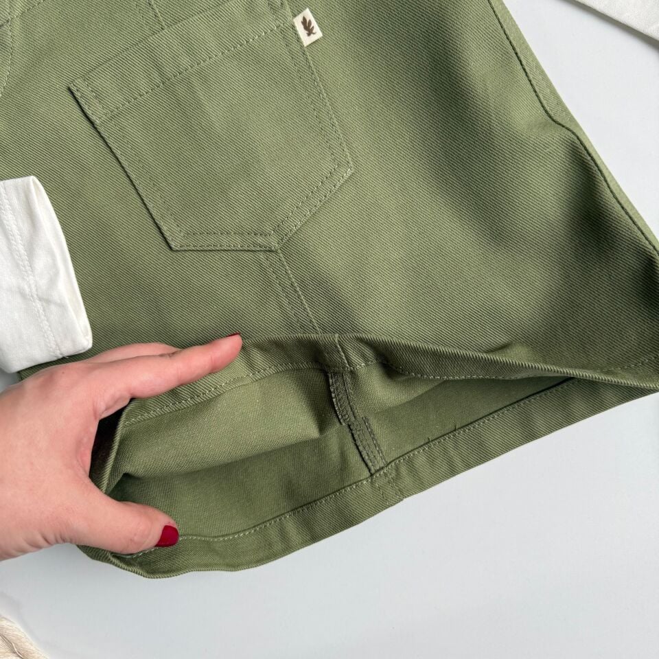 Gabardin Yeşil Jile 6-7 YAŞ