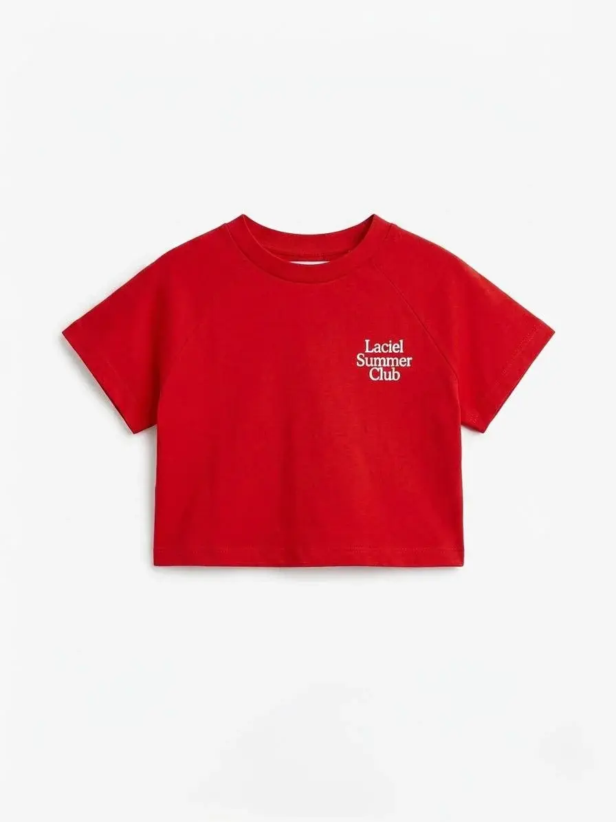 Laciel Paris Kırmızı Crop 5-6 YAŞ