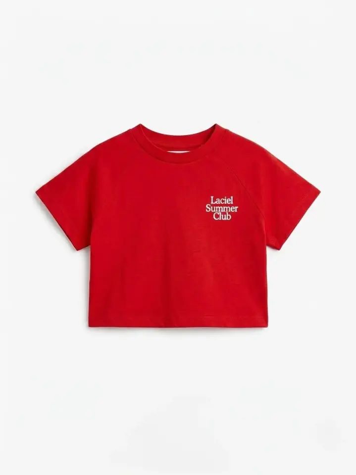 Laciel Paris Kırmızı Crop 5-6 YAŞ