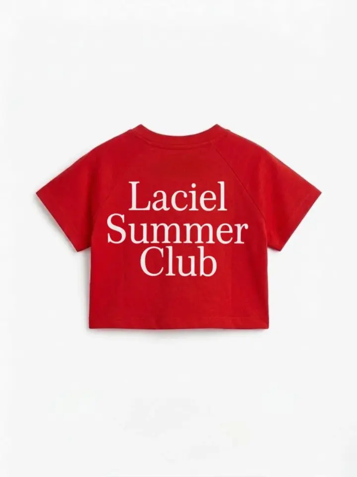 Laciel Paris Kırmızı Crop 5-6 YAŞ