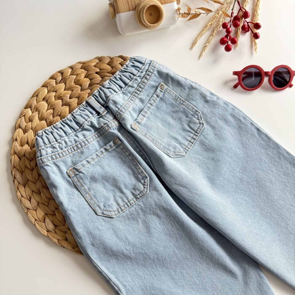 Laciel Paris Balon Denim Pantolon 4-5 YAŞ
