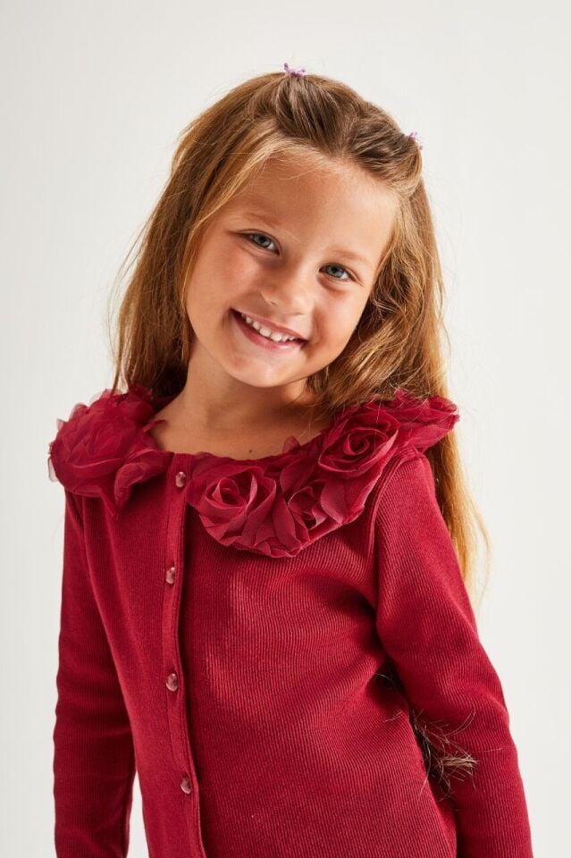 Özel Seri Bordo Güllü Takım 7-8 YAŞ