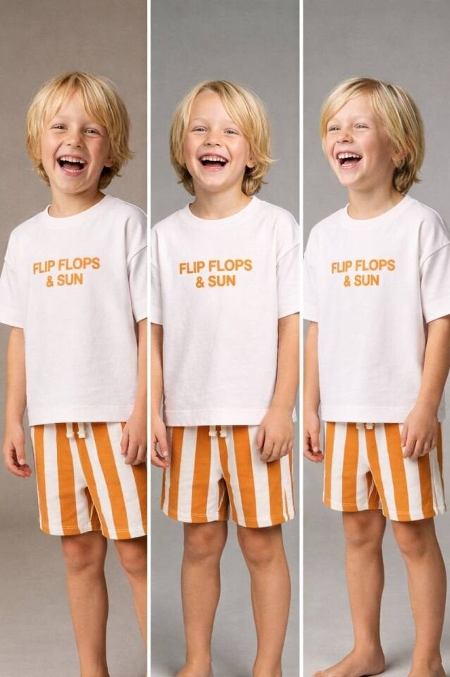 Çizgili Turuncu Takım 7-8 YAŞ