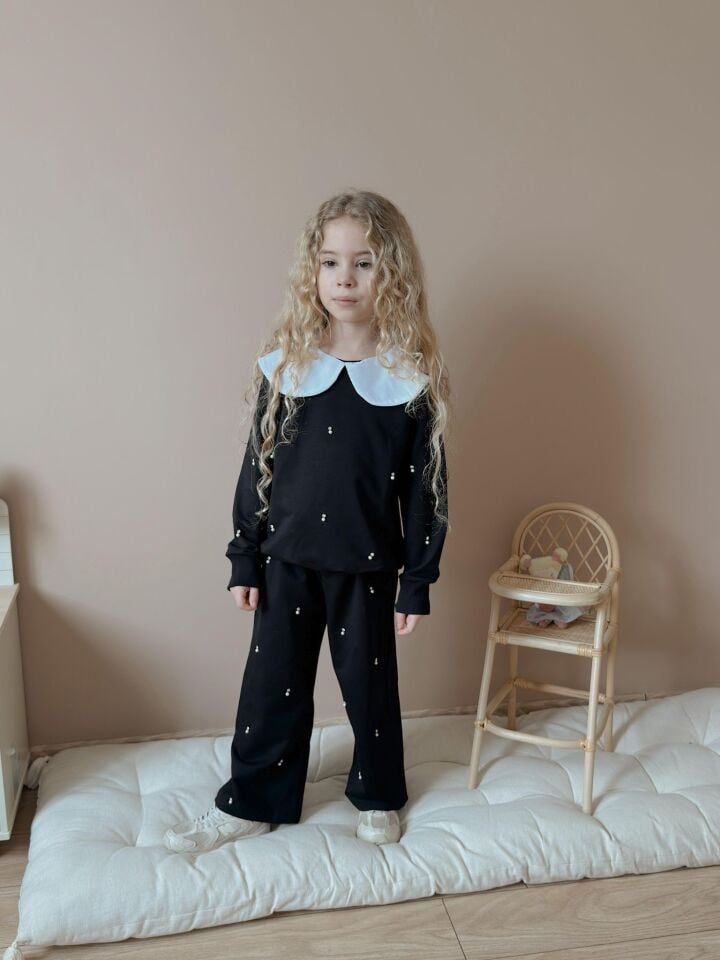 Bebe Yaka Taşlı Takım 9-10 YAŞ