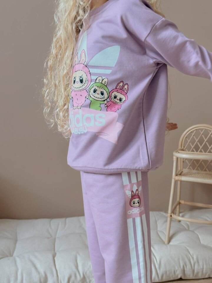 Labubu Baskılı Takım 3-4 YAŞ