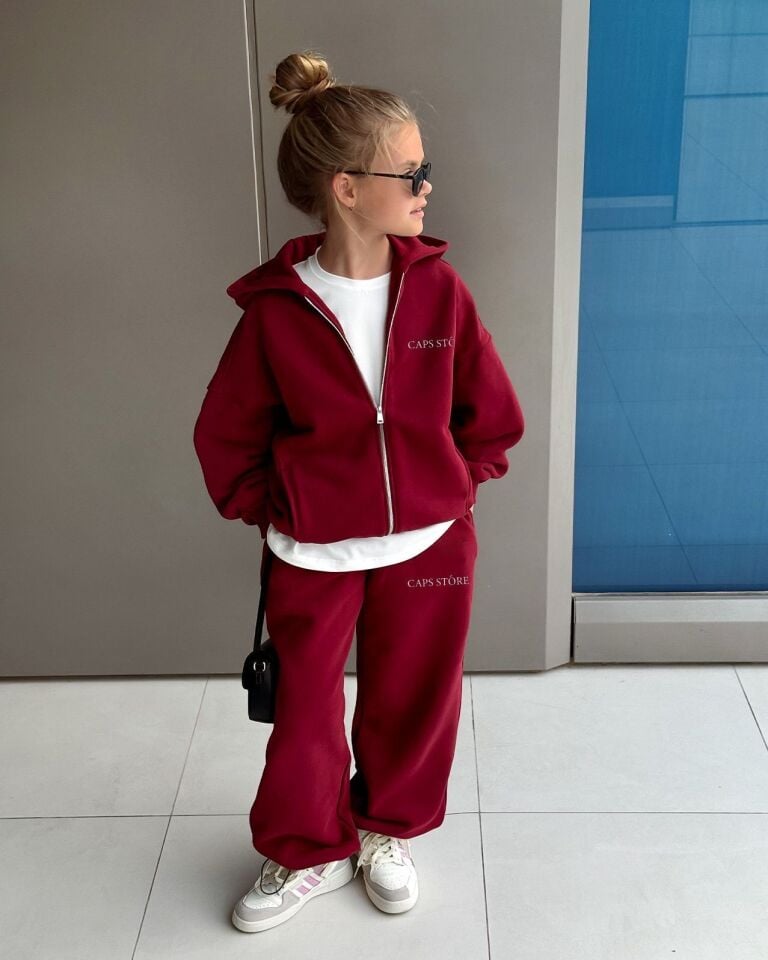 Unısex Fermuarlı Takım 3-4 YAŞ