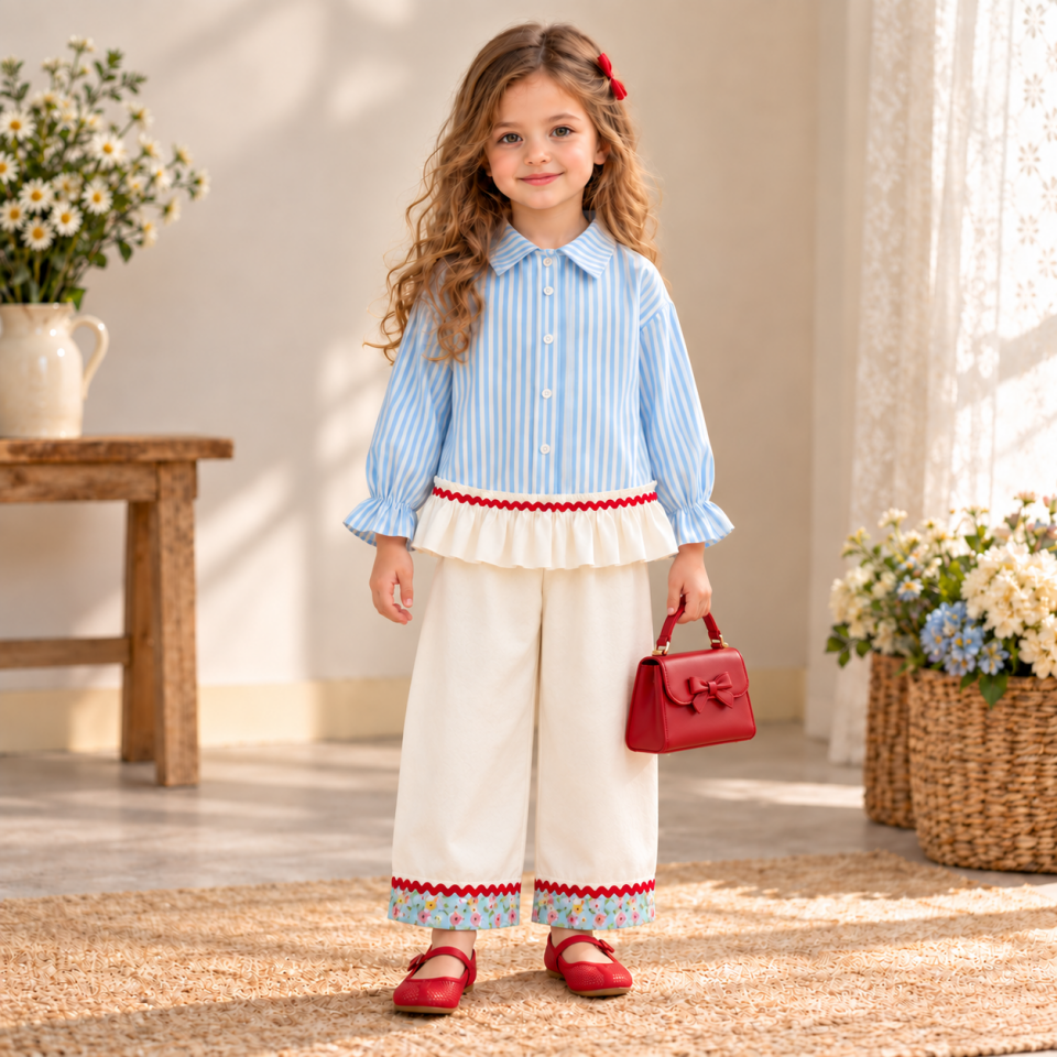 Gömlek -Pantolon Özel Üretim Takım 9-10 YAŞ