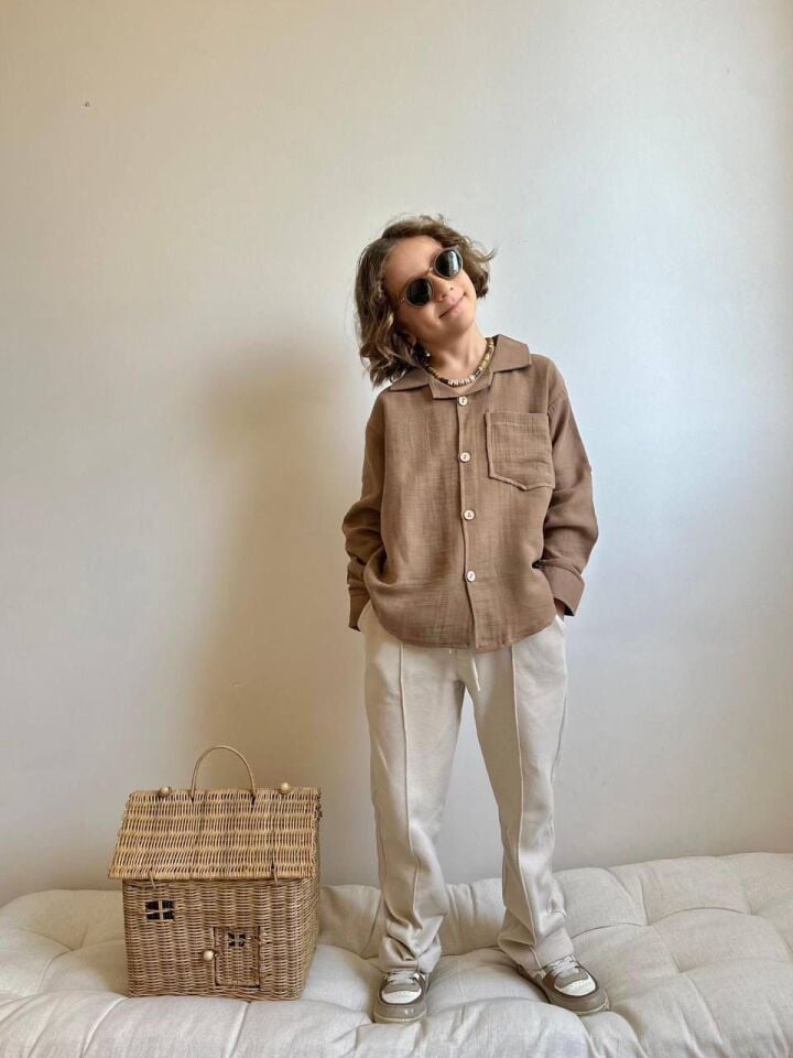 Muslin Kumas Takım 5-6 YAŞ