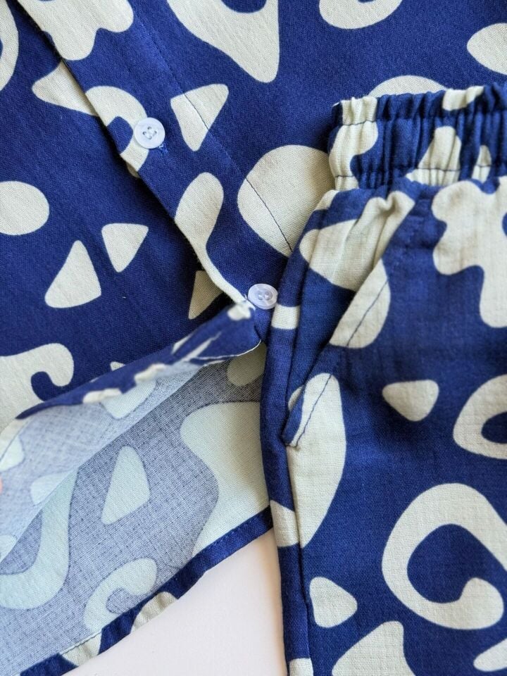 Keten Gömlek Takım 4-5 YAŞ