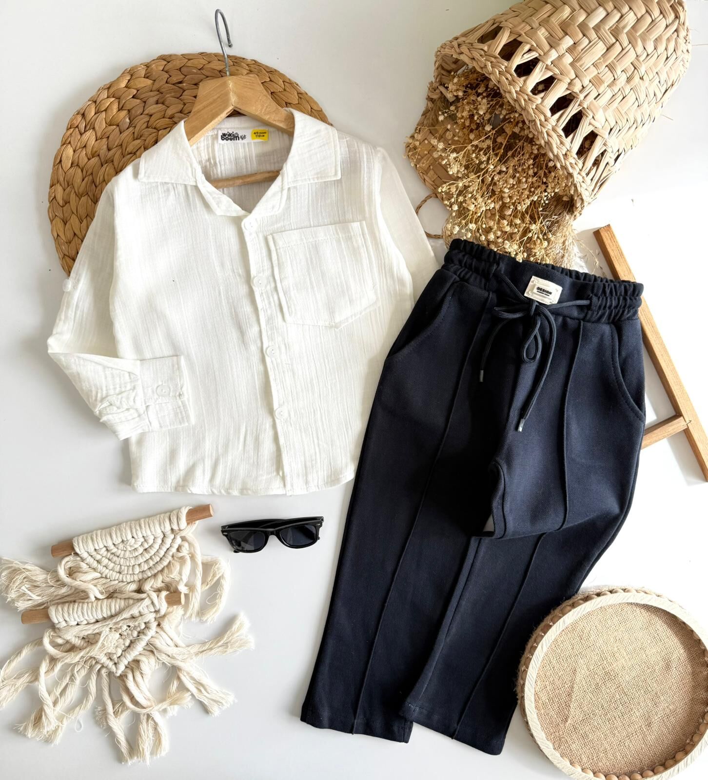 Muslin Kumas Takım 7-8 YAŞ