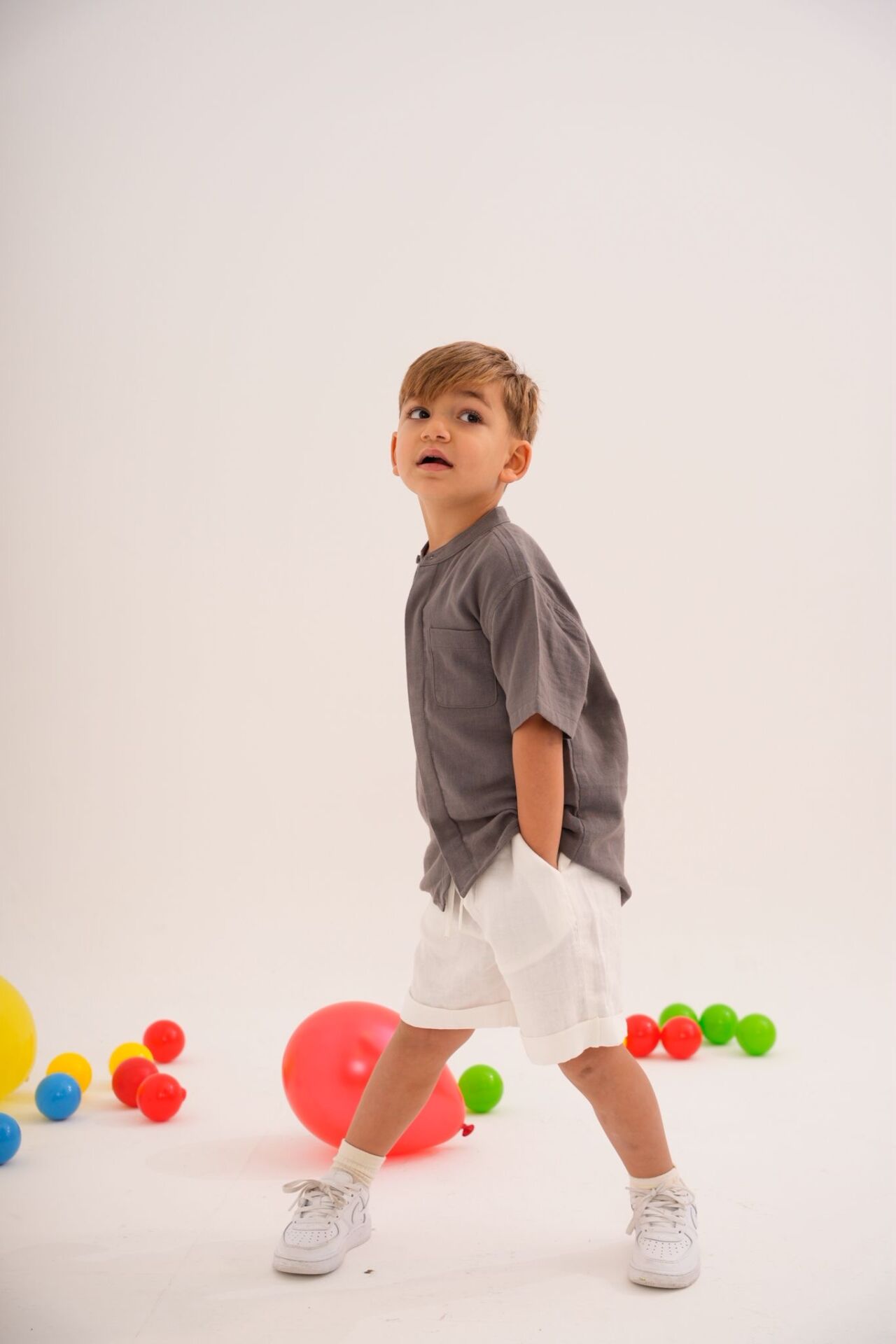 Müslin Gömlek Takım 9-10 YAŞ