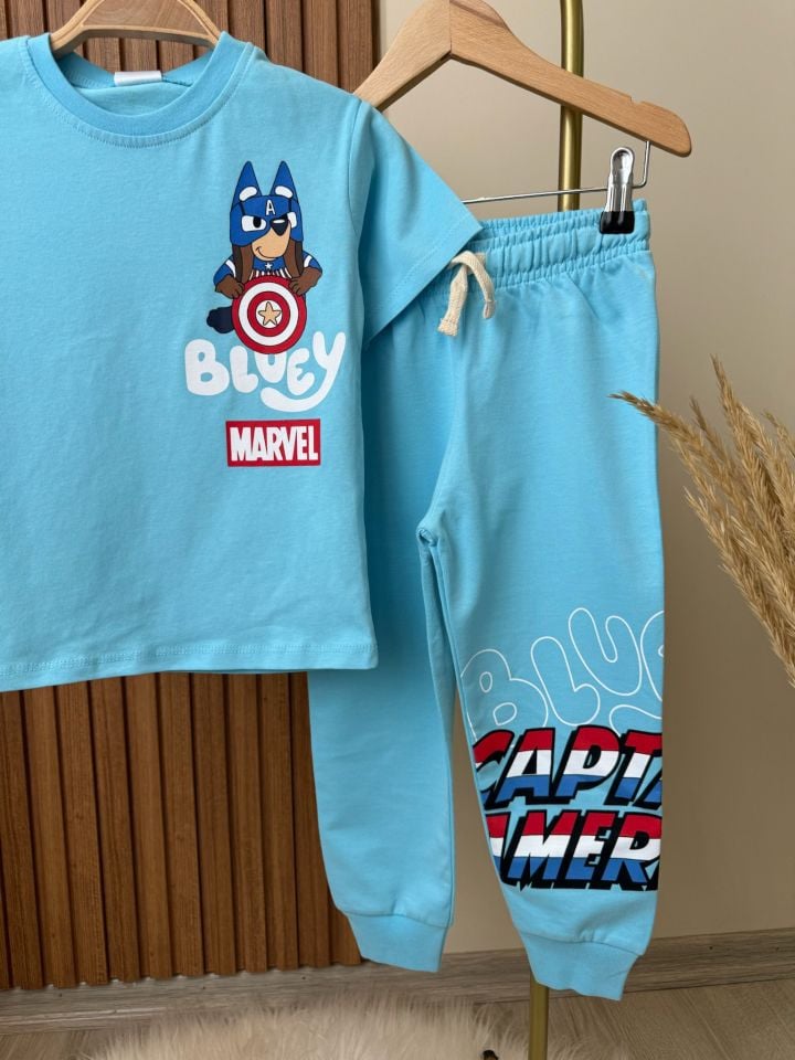 Bluey Baskılı Takım