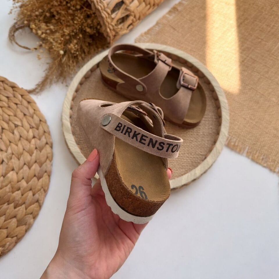 Vizon Rengi Sandalet 23