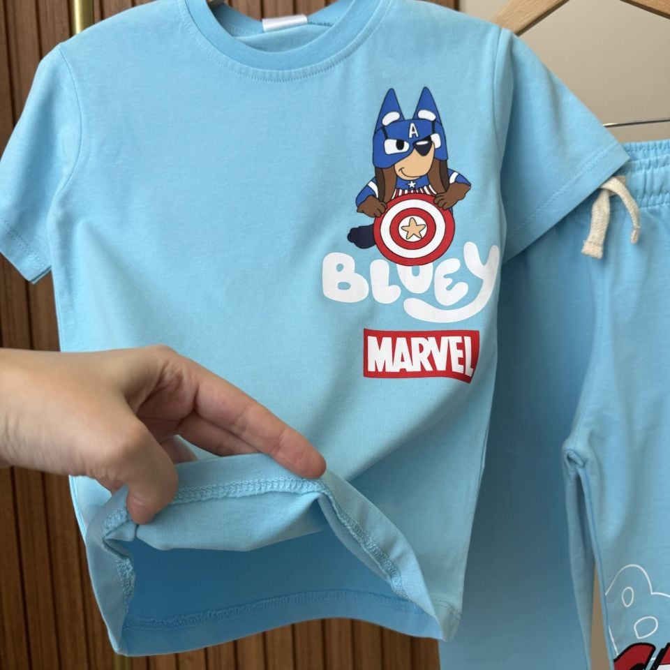 Bluey Baskılı Takım