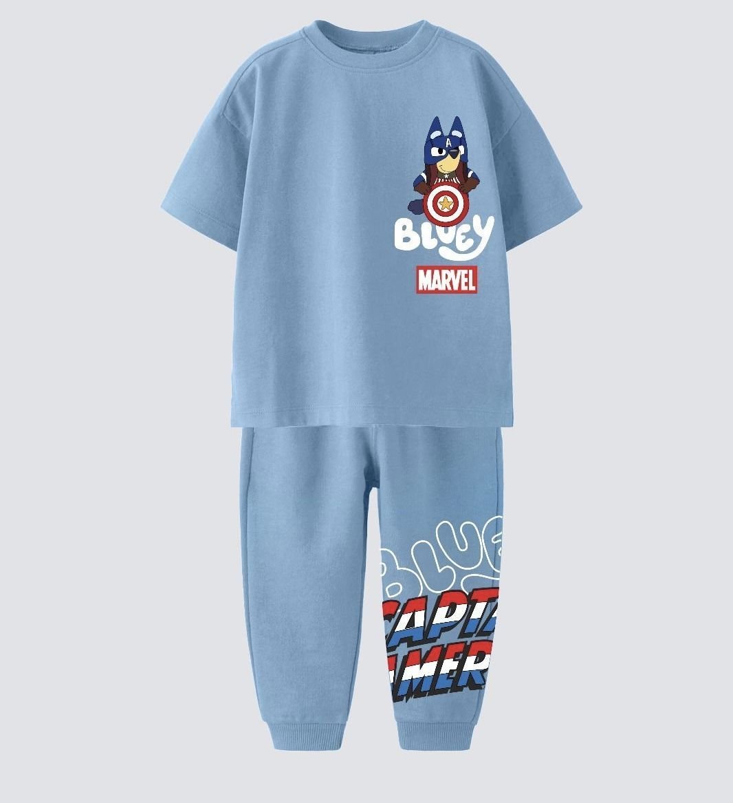 Bluey Baskılı Takım
