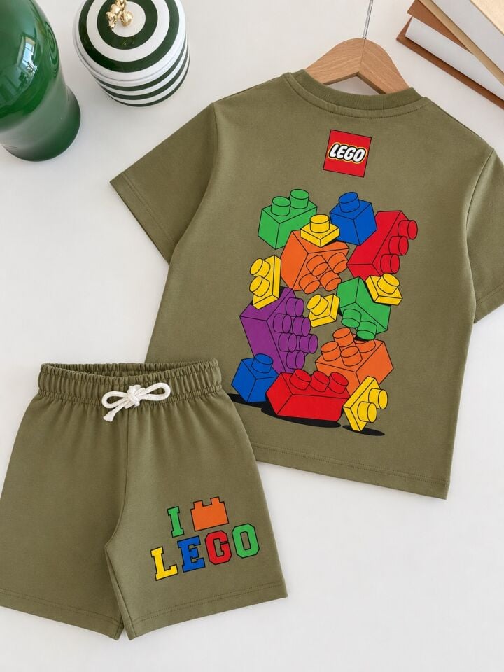 Lego Haki Baskılı Takım 5-6 YAŞ