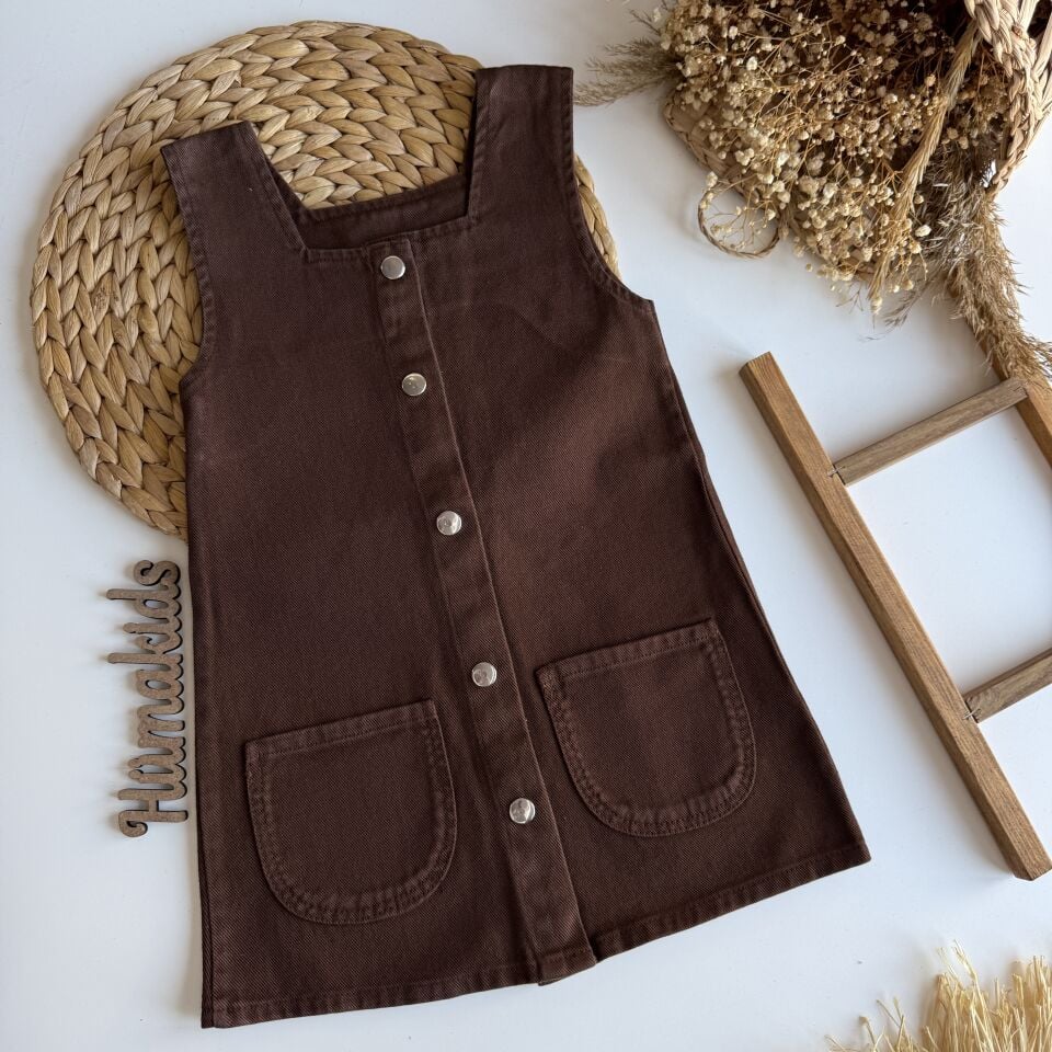 Kahve Gömlekli Jile 7-8 YAŞ