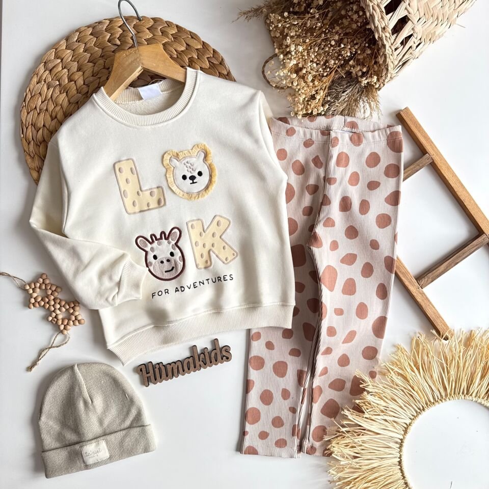 Look  Baskılı Takım 7-8 YAŞ