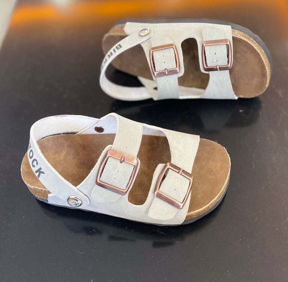 Bej Rengi Sandalet 24