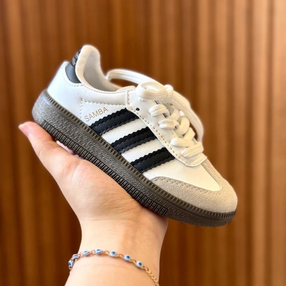 SMB Beyaz-Siyah Sneakers