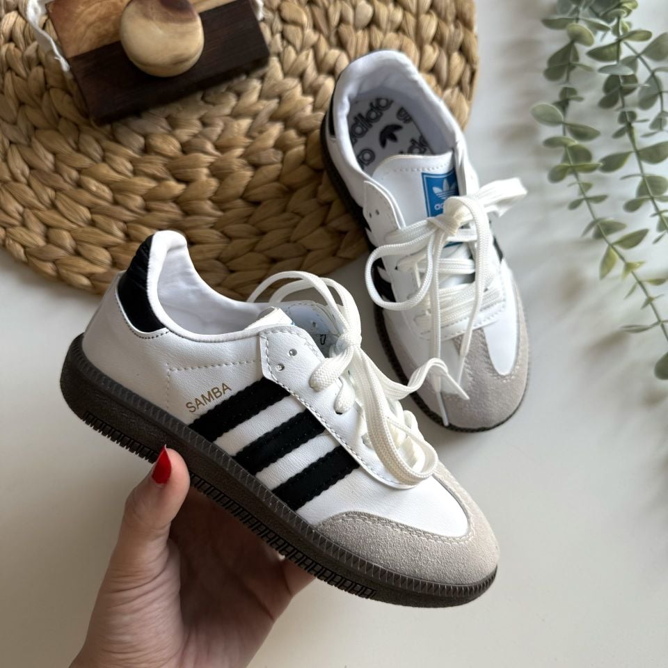 SMB Beyaz-Siyah Sneakers