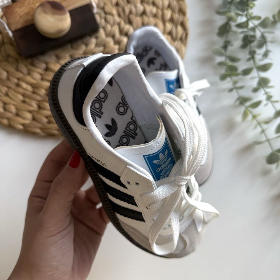 SMB Beyaz-Siyah Sneakers