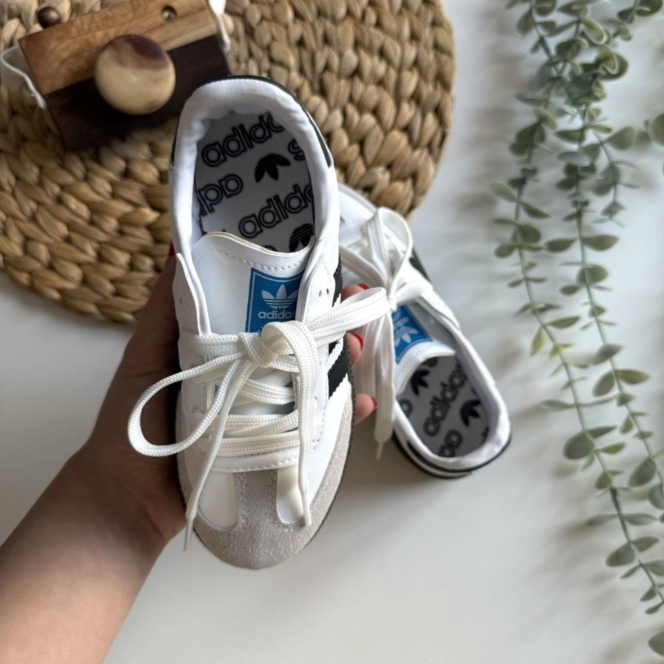 SMB Beyaz-Siyah Sneakers