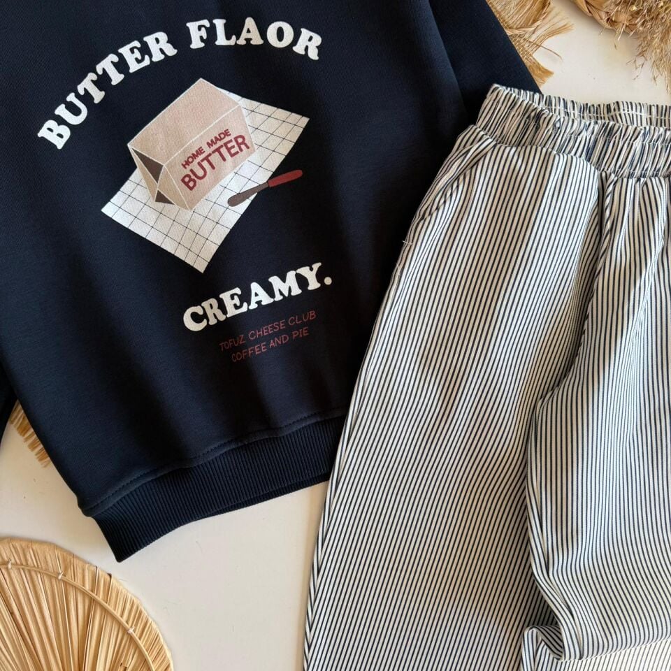 Laciel Paris Butter Baskılı Takım 6-7 YAŞ