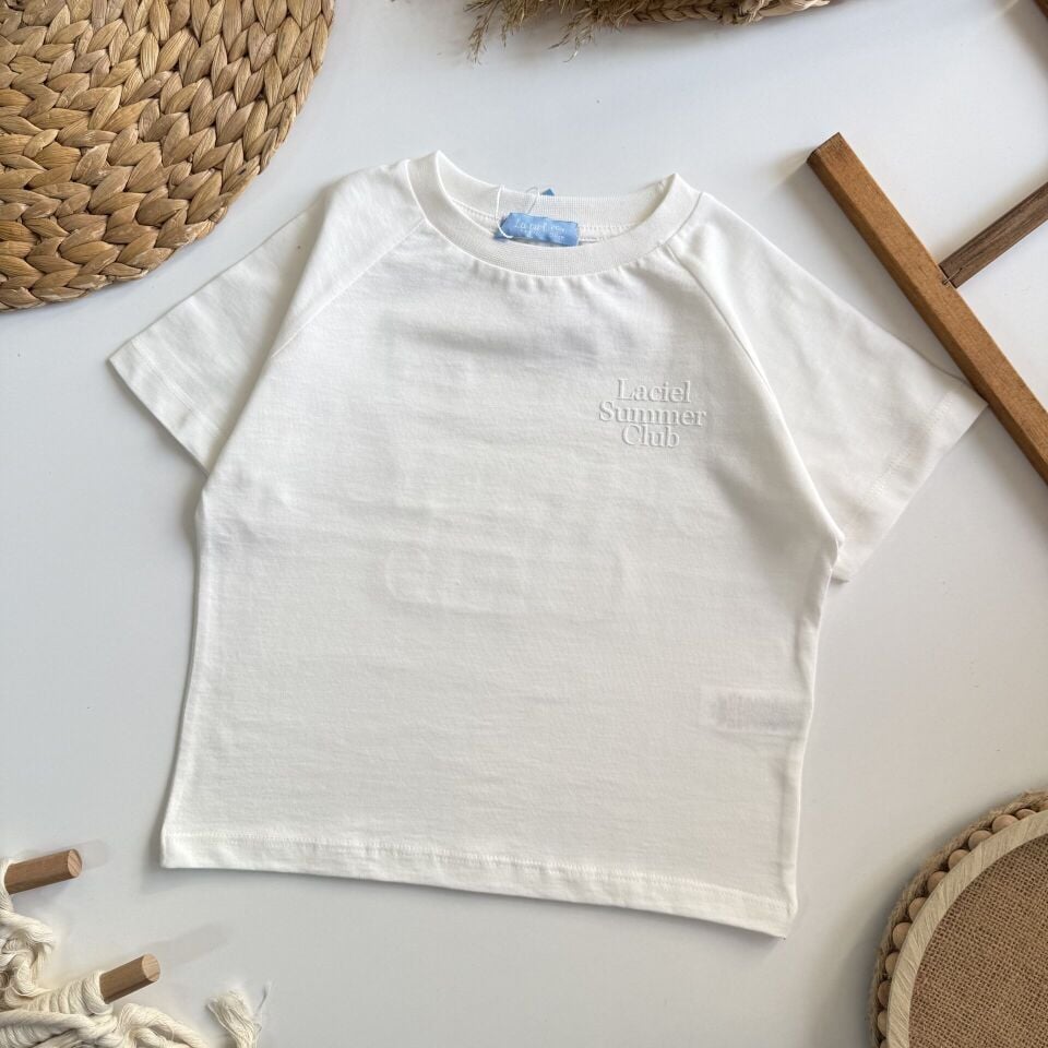 Laciel Beyaz Tşhirt 6-7 YAŞ