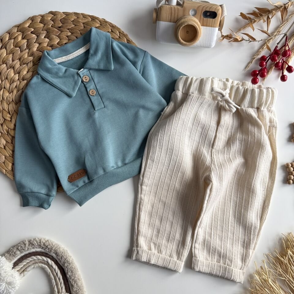 BEBEK YAKALI TAKIM 6-24 AY 9-12 AY