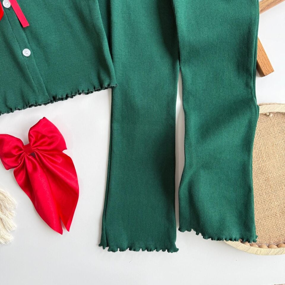 Bebe Yaka Taytlı Takım 5-6 YAŞ