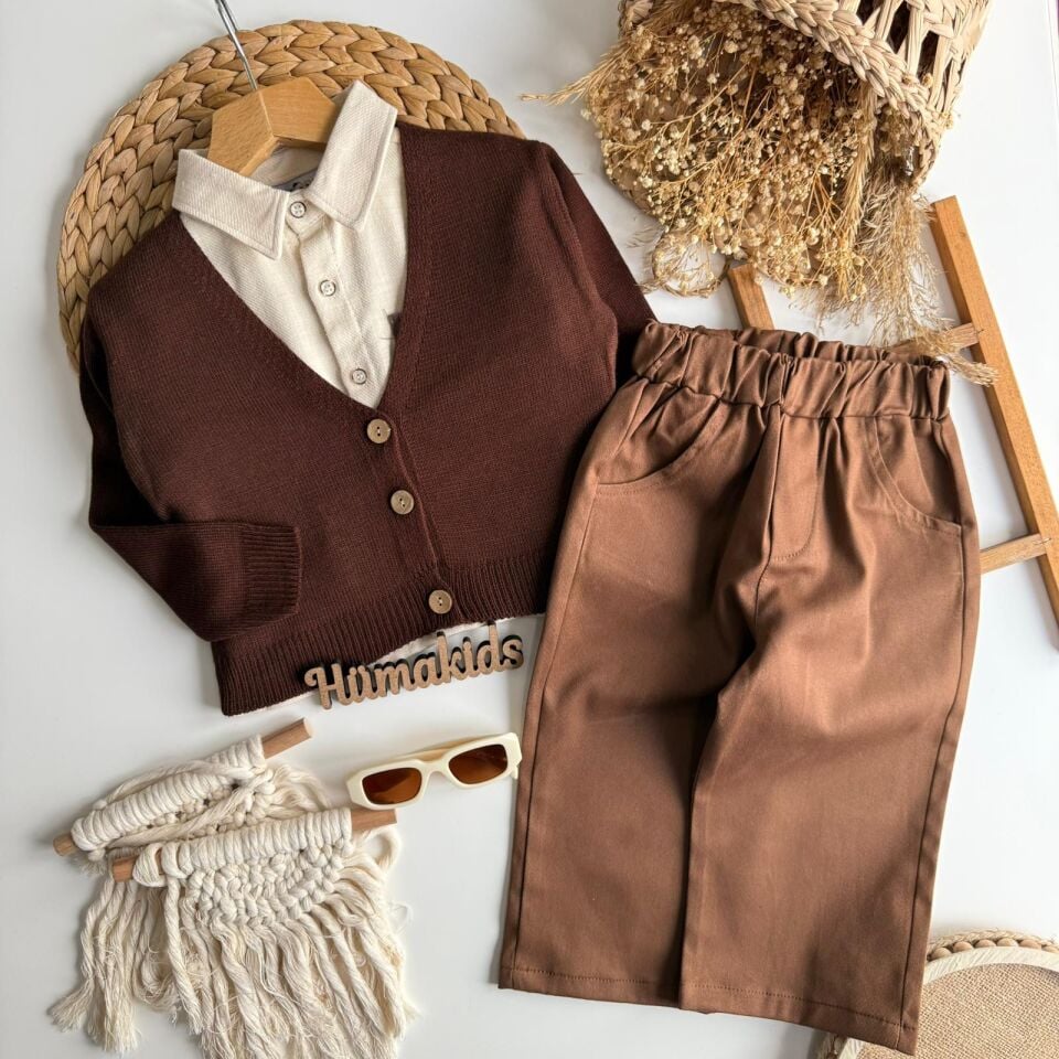 3'lü Hırka Set 4-5 YAŞ