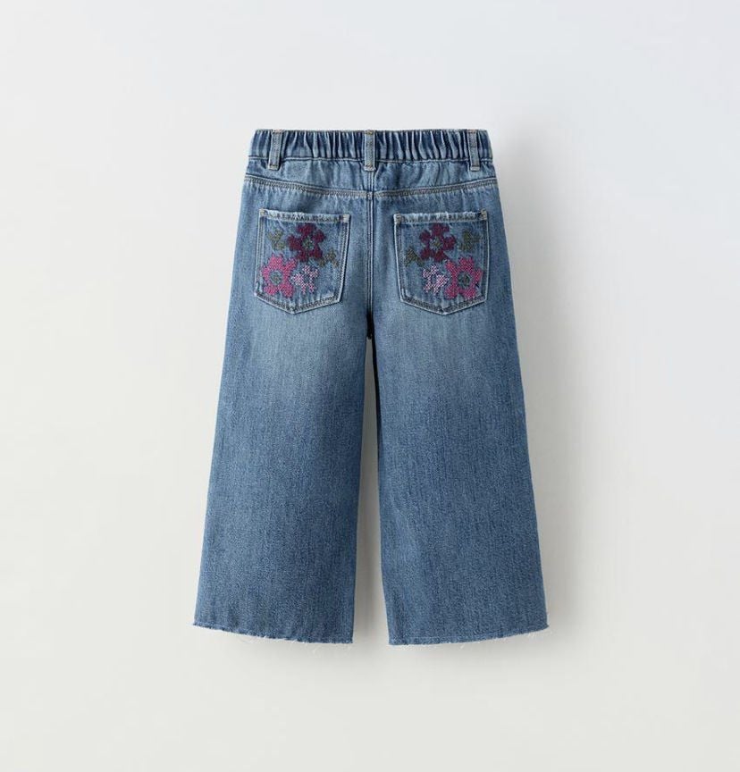 Straight Fit İşleme Jean 18-24 AY