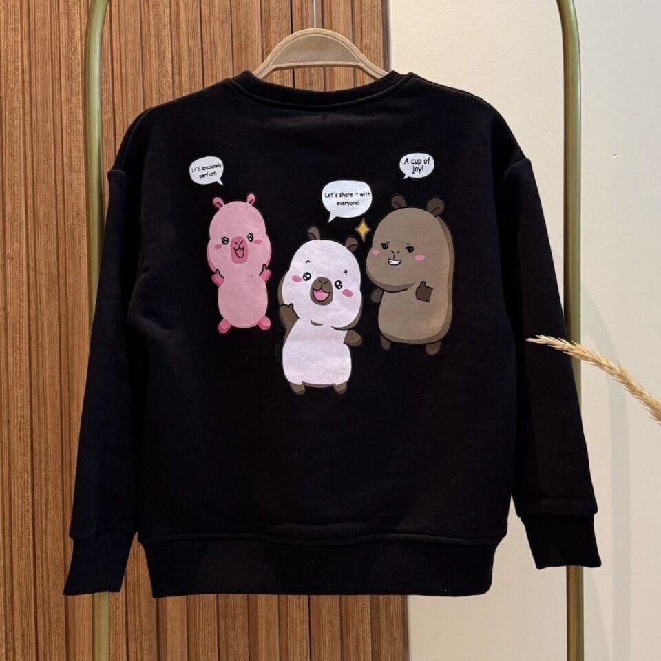 Capyfun Baskılı Sweat (6/14 yaş)