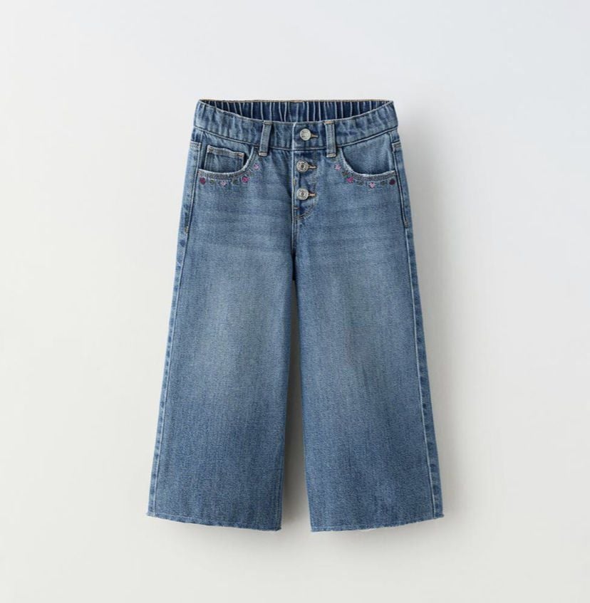 Straight Fit İşleme Jean