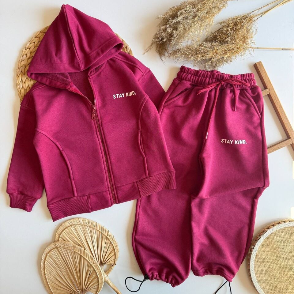 Unisex Fermuarlı Esofman Takım 9-10 YAŞ
