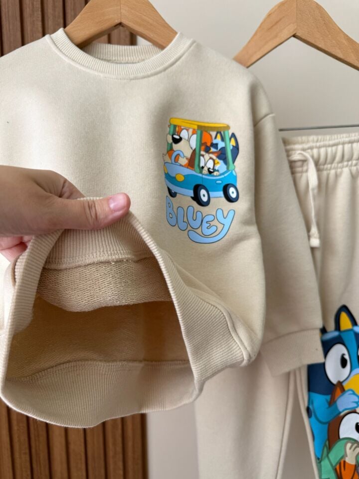 Bluey Baskılı Takım