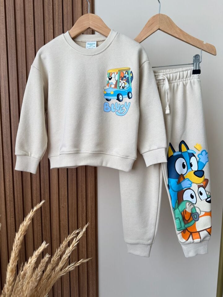 Bluey Baskılı Takım