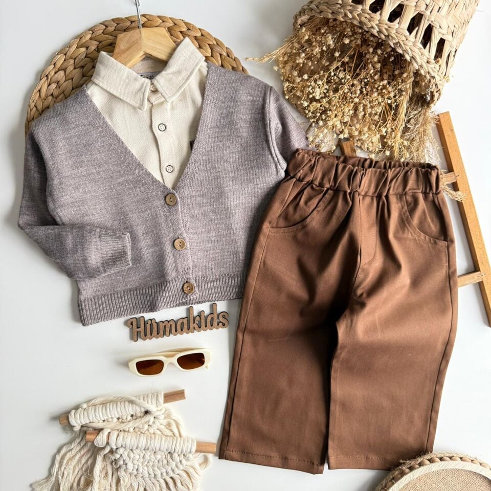 3'lü Hırka Set 2-3 YAŞ